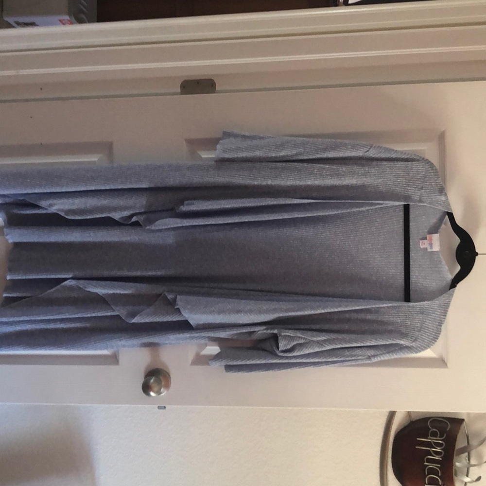 Lularoe long duster sweater
